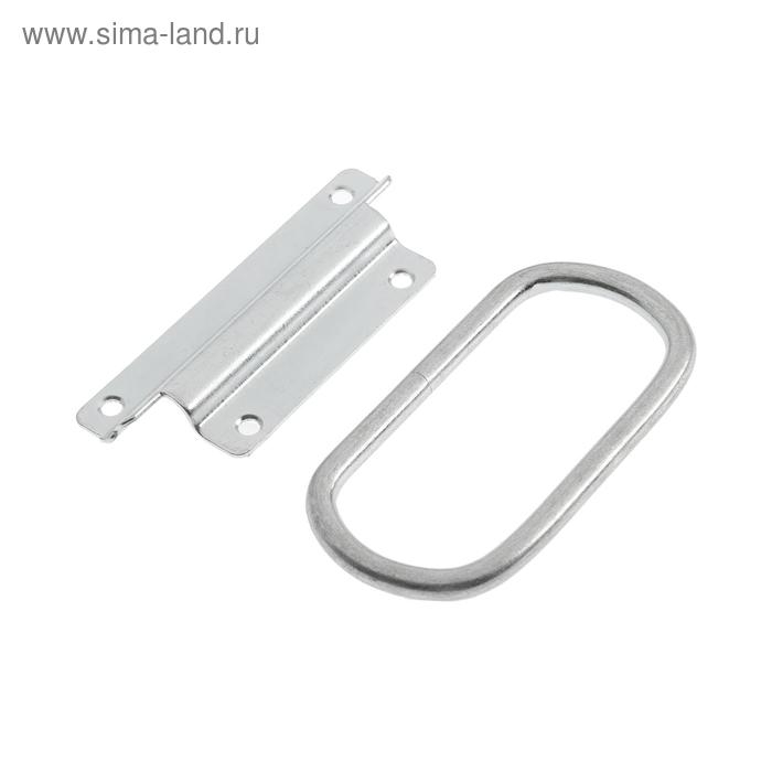 Ручка откидная ТУНДРА, покрытие цинк, 1 шт.