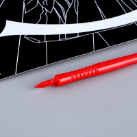 Гравюра &laquo;Девочка аниме&raquo; с эффектом голография, А4