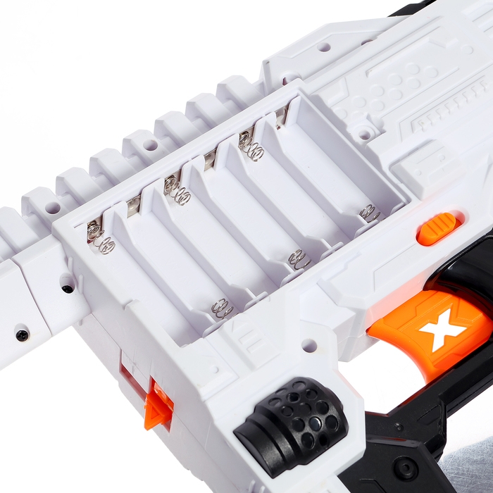 Бластер &laquo;Fast&raquo;,стреляет мягкими пулями, работает от батареек