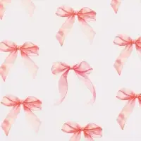 Бумага упаковочная глянцевая &laquo;Бантики&raquo;, 50 &times; 70 см