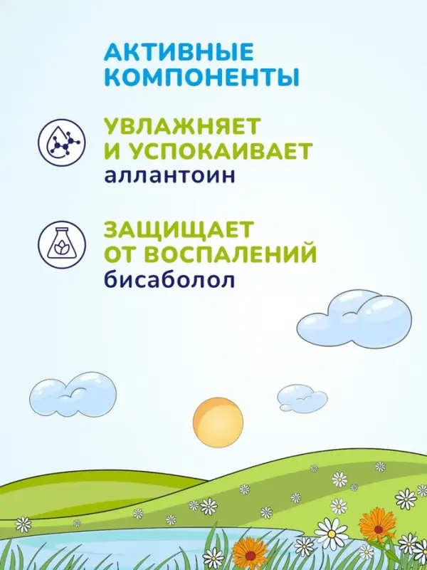 Гель для подмывания мальчиков AQA baby, 250 мл