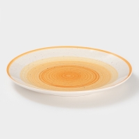 Тарелка Доляна "А-ля Прима" 26см, 26,5х3, цвет оранжевый