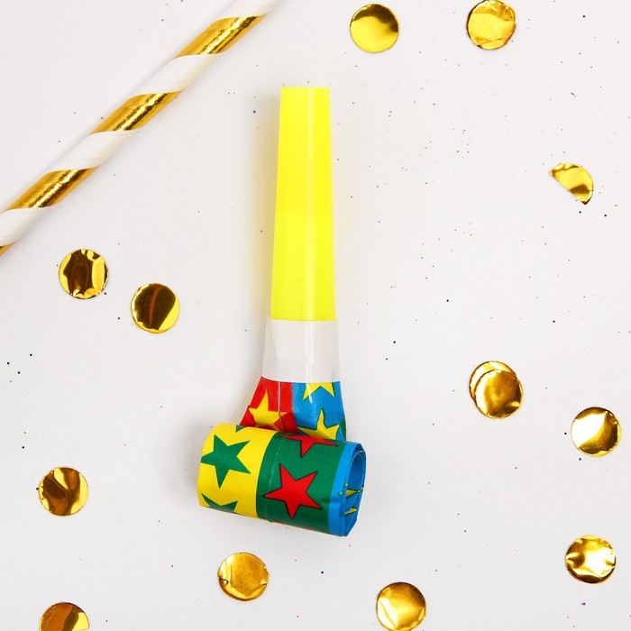 Карнавальный язычок &laquo;Звёзды&raquo;, набор 6 шт.