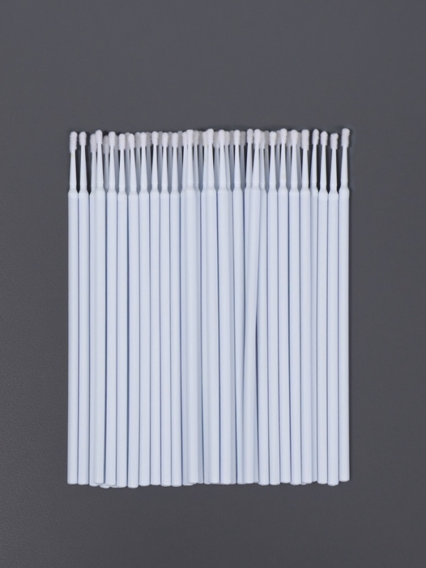 Микробраши для наращивания и ламинирования ресниц, набор - 50 шт, 9,5 см, цвет белый