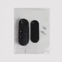 Замок кодовый для чемодана, с креплениями, 3.3&times;8.3&times;1.8 см, цвет чёрный