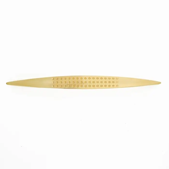 Ручка-скоба мебельная ТУНДРА STANDART, м/о 128 мм, цвет золото