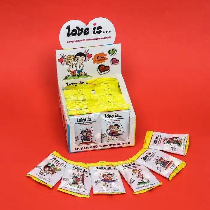 Мармелад Love Is &laquo;ЖуйМиксик&raquo;, вишня-лимон, 20 г