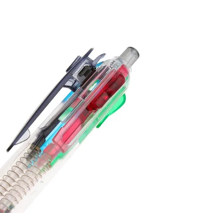 Ручка шариковая многоцветная Calligrata, автоматическая, 4 цвета, МИКС