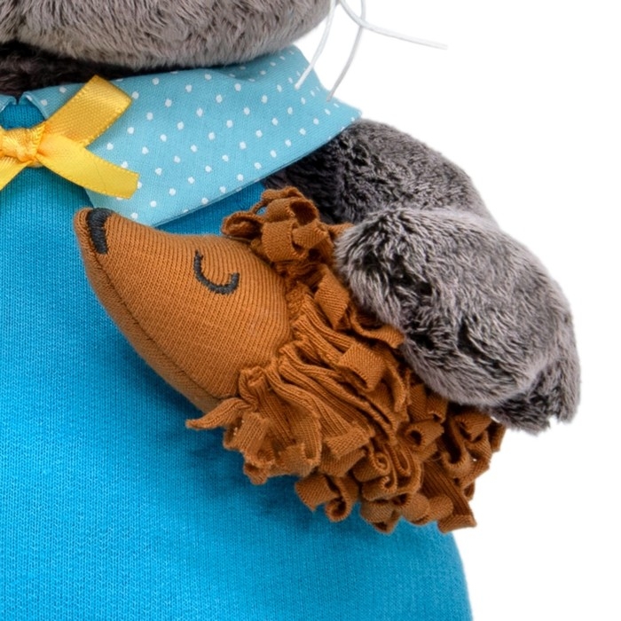 Мягкая игрушка &laquo;Басик Baby&raquo;, с ёжиком, 20 см