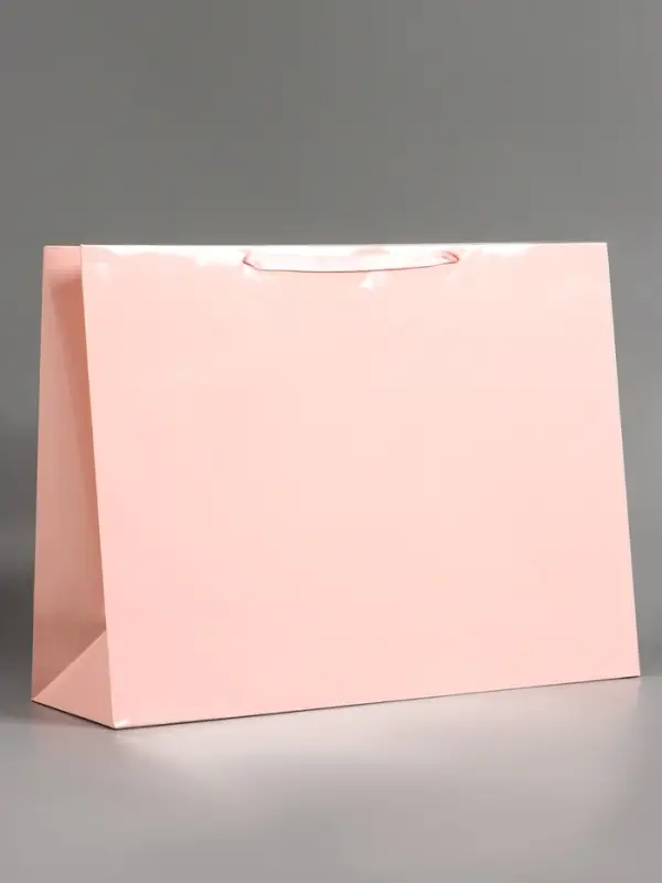 Пакет ламинированный горизонтальный "Розовый", XXL  61 х 46 х 20 см
