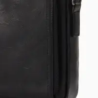 Сумка деловая, 38*8*29см, отд на молнии, 2 н/кармана, длин регил. ремень, ручка, черный