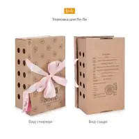 Мягкая игрушка "Кошечка Ли-Ли в платье с оборкой", 24 см LK24-170