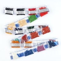 Алмазная мозаика с полным заполнением на холсте с подрамником &laquo;Витраж с оленем&raquo;, 40 х 50 см