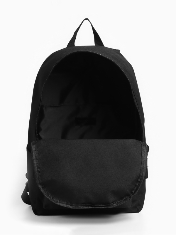 Рюкзак спортивный на молнии, размер универсальный, цвет черный