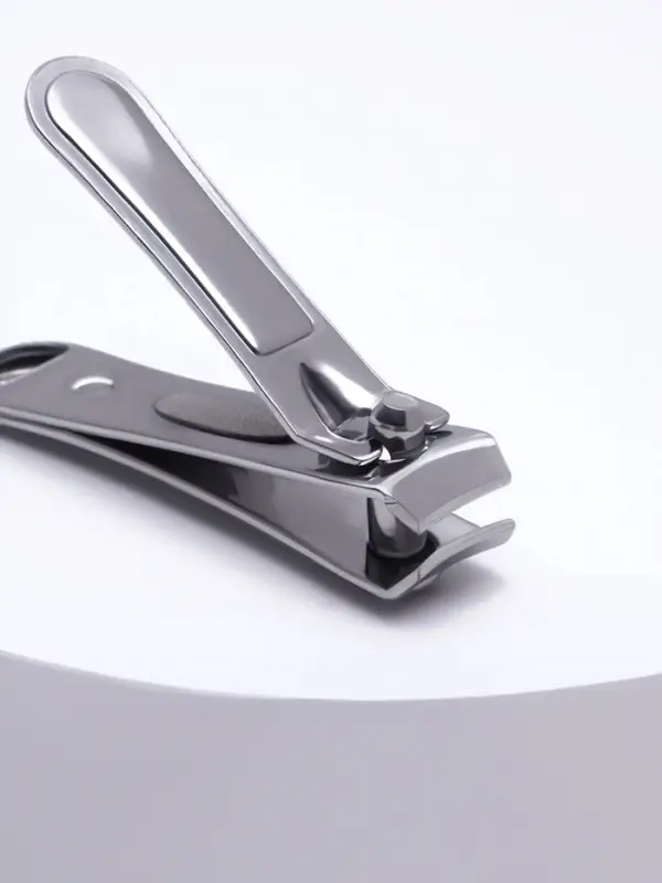 Кусачки книпсер маникюрные, с пилкой, 5 см, в коробке, МИКС