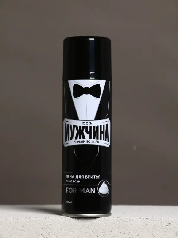 Пена для бритья "100% мужчина", 200 мл