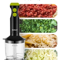 Блендер погружной с чашей КТ-3041 (3 в 1) - 350 Вт