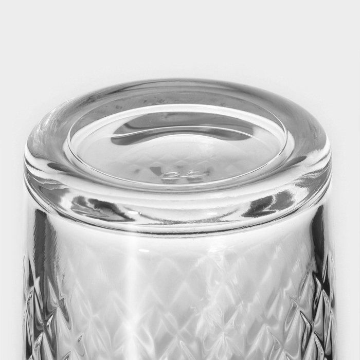 Набор стеклянных стаканов &laquo;Кристалл&raquo;, 230 мл, 6 шт