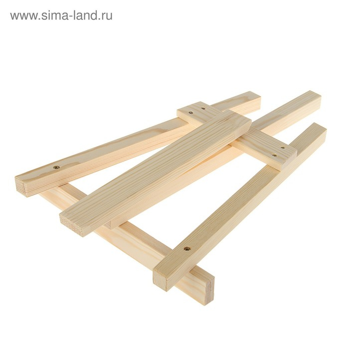 Мольберт настольный демонстрационный &laquo;Лира&raquo; 375 х 260 х 220 мм, (профиль 20 х 20 мм), неокрашенное дерево, Calligrata