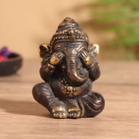 Сувенир бронза "Ганеша" 6х5х8 см