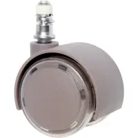 Колесо мебельное ТУНДРА, d=50 мм, со штырем М10&times;25 мм, набор 4 шт.