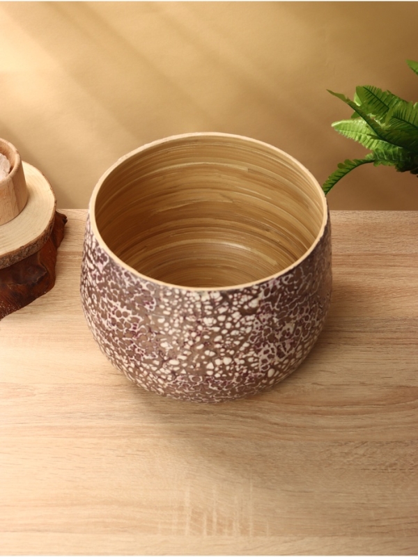 Ваза 25х25х16,5 см +/- 2 см бамбук