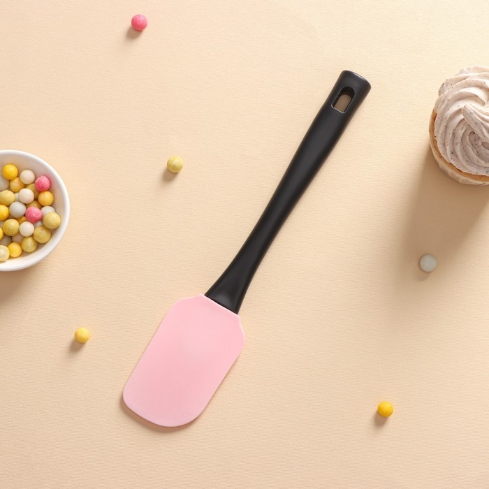 Лопатка Доляна &laquo;Контраст&raquo;, 25,5 см, цвет МИКС