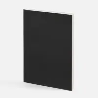 Ежедневник Flat Light, недатированный, черный