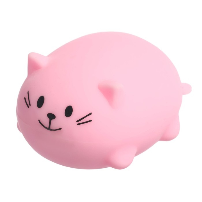 Игрушка-антистресс &laquo;Кот&raquo;, 7 см, 6 цветов