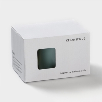 Кружка керамическая &laquo;Воздух&raquo;, 300 мл, цвет голубой и жёлтый