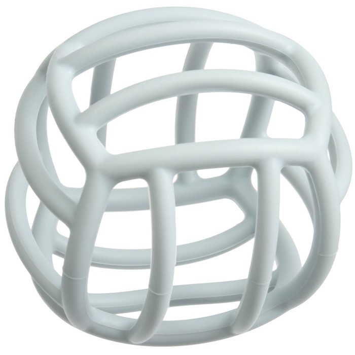 Прорезыватель силиконовый &laquo;Шар&raquo;, цвет серый, Mum&Baby