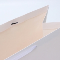 Пакет ламинированный горизонтальный "Белый", XL 49 &times; 40 &times; 19 см