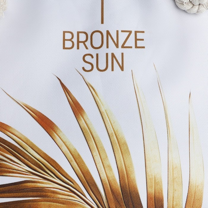 Сумка женская пляжная Bronze sun, 47х37х13 см