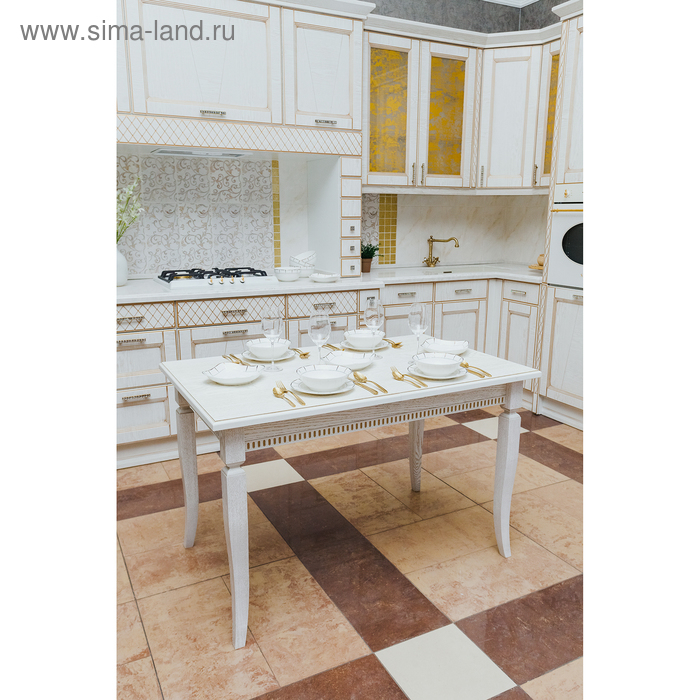 Тарелка фарфоровая десертная &laquo;Аврора&raquo;, d=20,5 см, цвет белый