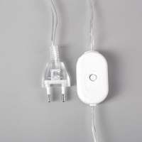 Светодиодная фигура &laquo;Дед Мороз&raquo; 33 &times; 47 &times; 20 см, акрил, 40 LED, 220 В, свечение белое