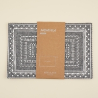 Набор салфеток сервировочных SL Home, 4 шт, 44&times;29 см, цвет серый