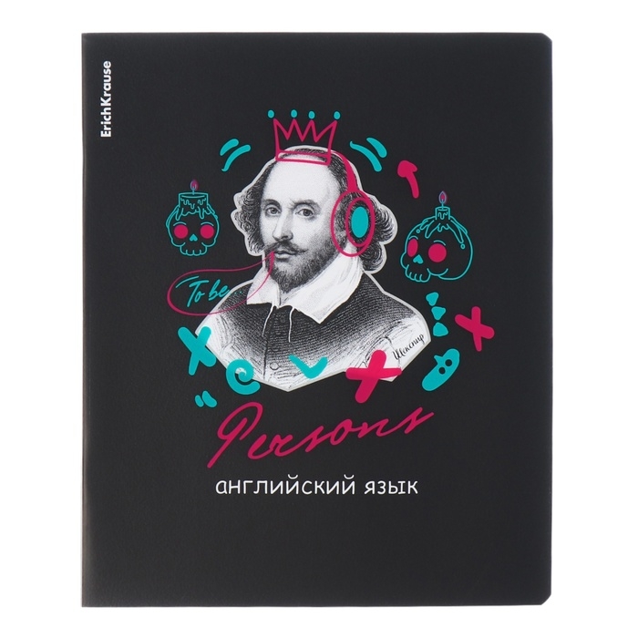 Комплект предметных тетрадей 48 листов, 12 штук, ErichKrause Persons, пластиковая обложка, мелованный картон, блок офсет 100% белизна, инфо-блок