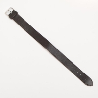 Ремешок для часов, мужской, 18 мм, l-26 см, натуральная кожа, коричневый