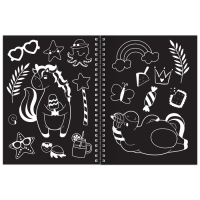 Творческая книга &laquo;Гравюры. Пони&raquo;, 14 стр.