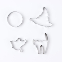 Хэллоуин. Набор форм для печенья &laquo;Магия&raquo;, 4 шт