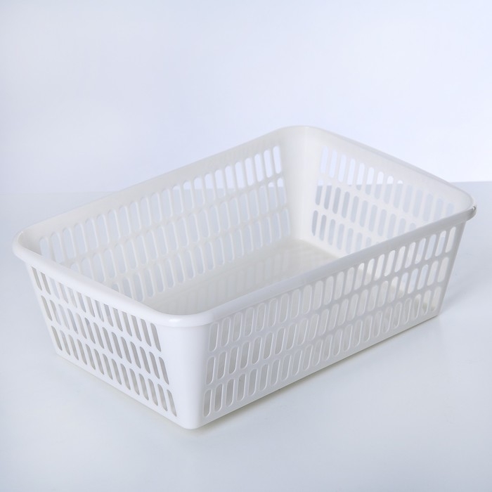 Корзина для хранения, 30&times;20&times;10 см, цвет МИКС