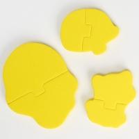 Мягкий пазл для малышей &laquo;Собираем животных&raquo;, 20 пазлов, 40 деталей, Крошка Я