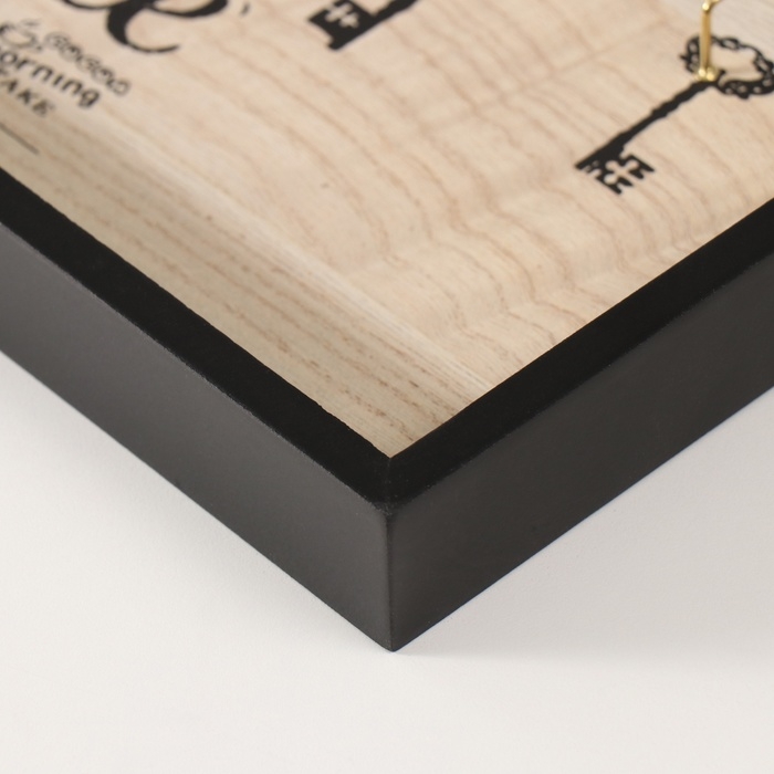 Крючки декоративные дерево Крючки декоративные дерево "Утро начинается с кофе" 3х36,5х16,4 см