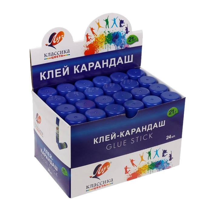 Клей-карандаш PVP 21 г Луч &laquo;Классика&raquo;