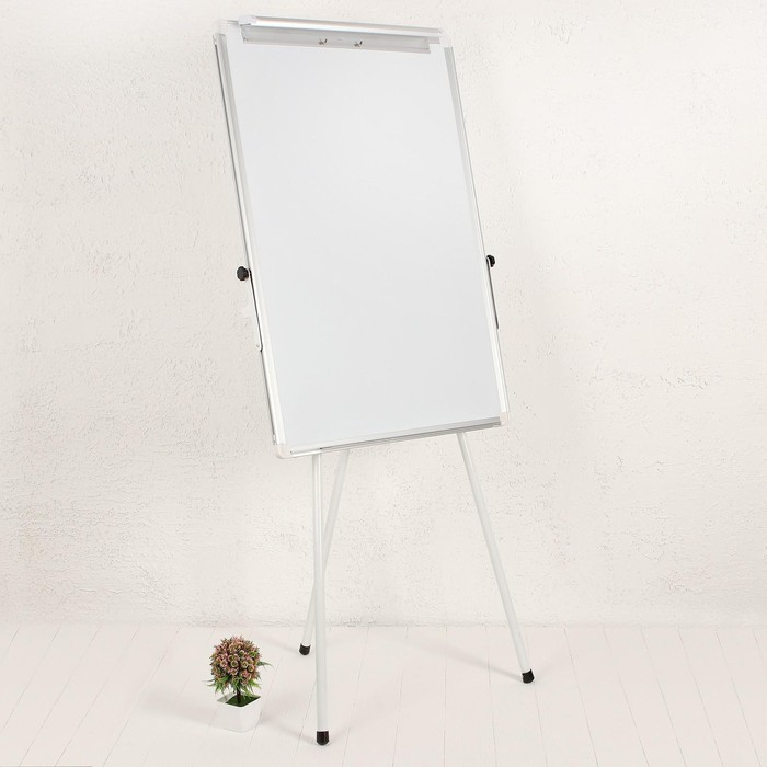 Флипчарт-магнитно-маркерная доска, регулируется по высоте, размер доски &mdash; 70 &times; 100 см