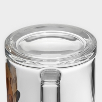 Кружка стеклянная &laquo;Ягодка моя&raquo;, 320 мл, рисунок МИКС