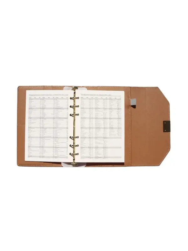 Органайзер на кольцах, C6, с клапаном, 80л, линия, к/зам, Черный