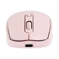 Мышь WELLMADE M03, беспроводная, оптическая, 1200 dpi, розовая