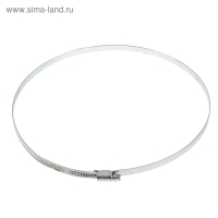 Хомут червячный MGF, диаметр 220-240 мм, ширина ленты 9 мм, оцинкованный