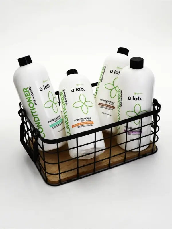 Кондиционер для белья, аромат нежный кашемир, 1000 мл, ULAB